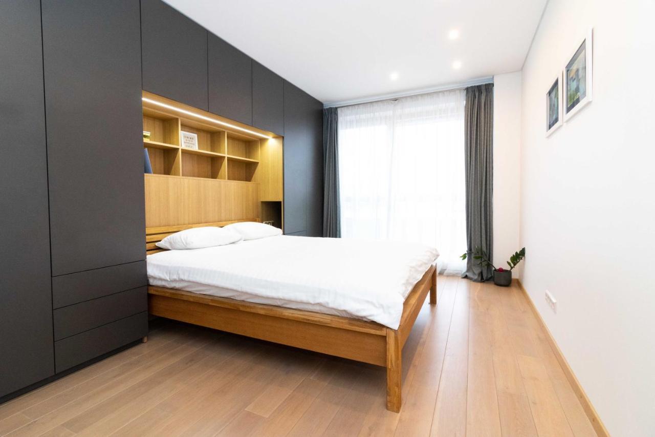 Cohost I Sunny Center Apt, Covered Parking, Balcony & Self Check-In Каунас Екстер'єр фото